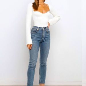 Aquerelle Knit Sweater Ivory